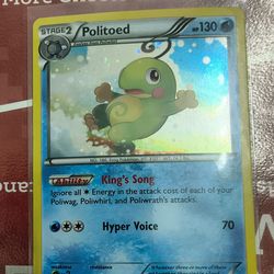 Politoed 28/111 Holo Swirl Furious Fist