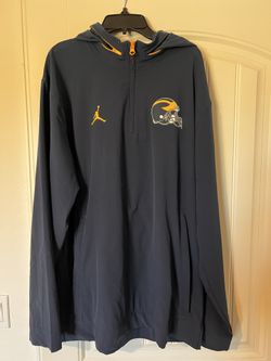 University Of Michigan Jordan Brand Pullover Hoodie - XL