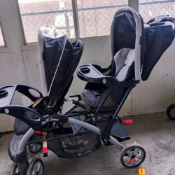 Baby Trend Double Stroller Sit And Stand 