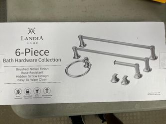 Landia Home Bath Collection Satin Nickel