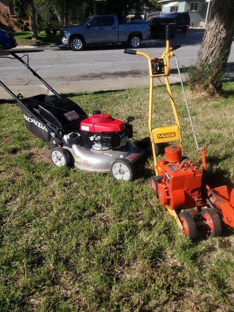 Honda Mower HRR126 & MCLANE EDGER