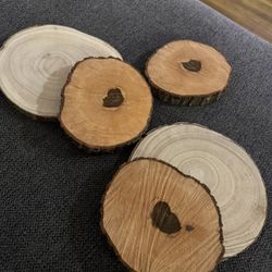 Wood Centerpieces