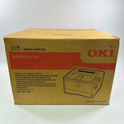 New Oki B400 Series Digital LED Mono Printer Black (contact info removed)1