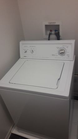 Washer and dryer