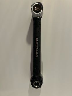 Klein Tools Conduit Locknut Wrench, fits 1/2” & 3/4”