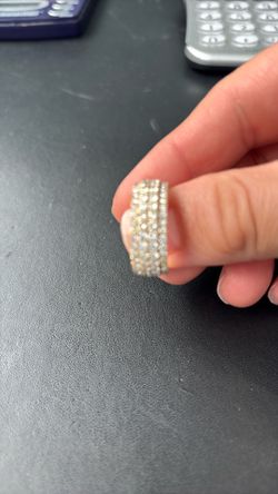 10KT Gold Diamond Ring 2CTTW 10.2 Grams