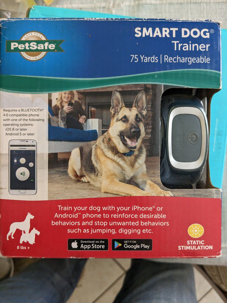 Dog Training Collar Smart Phone App Controlled 