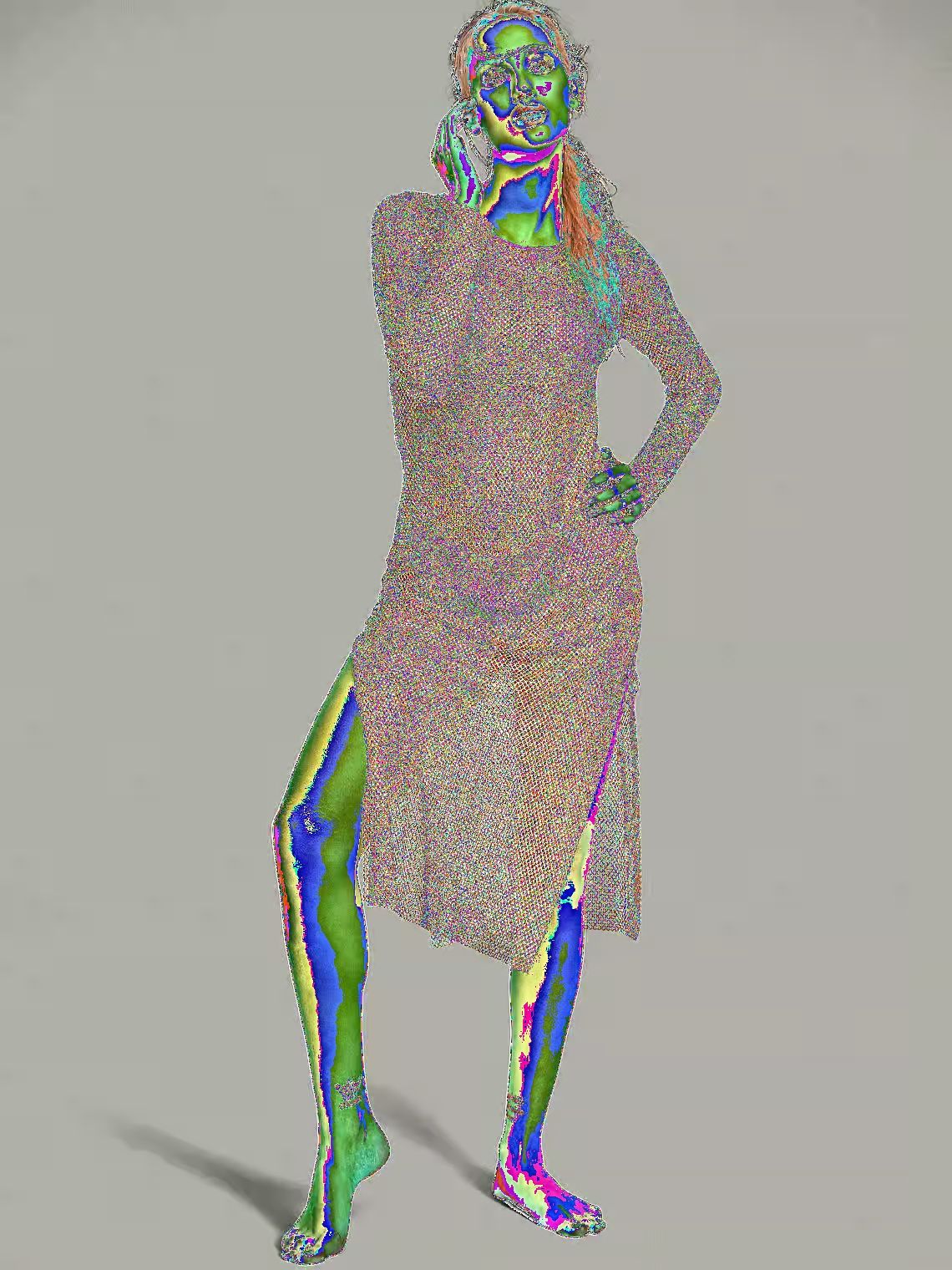 Fishnet Dress Never Been Used