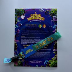 BEYOND WONDERLAND 2-DAY GA