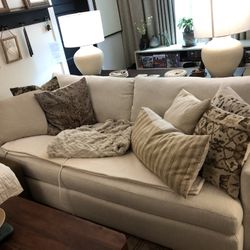 Crate and Barrel Lounge II Sofa 93” Extra Deep