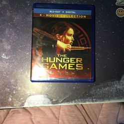 The Complete Hunger Games 4 Movie Collection Blueray