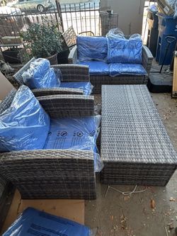 Wicker Style Patio Set
