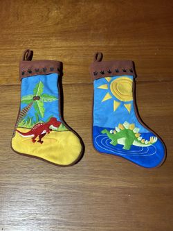 **Bring Holiday Magic with a Dinosaur Christmas Stocking!**