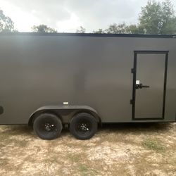 Brand New 7 X 16 Cargo Trailer Three-Year Factory Warranty Orlando