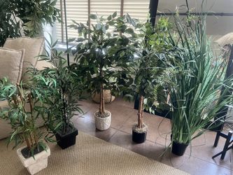 Faux plants