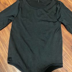 black bodysuit