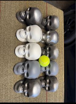 Heavy cast iron skulls