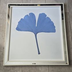 William Stafford Numbered Limited Edition Framed Art - Ginkgo Flower 31x29"