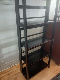 6ft Tall Folding Bookshelf