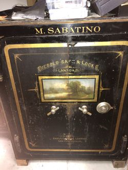 Antique Diebold Jewelers Safe
