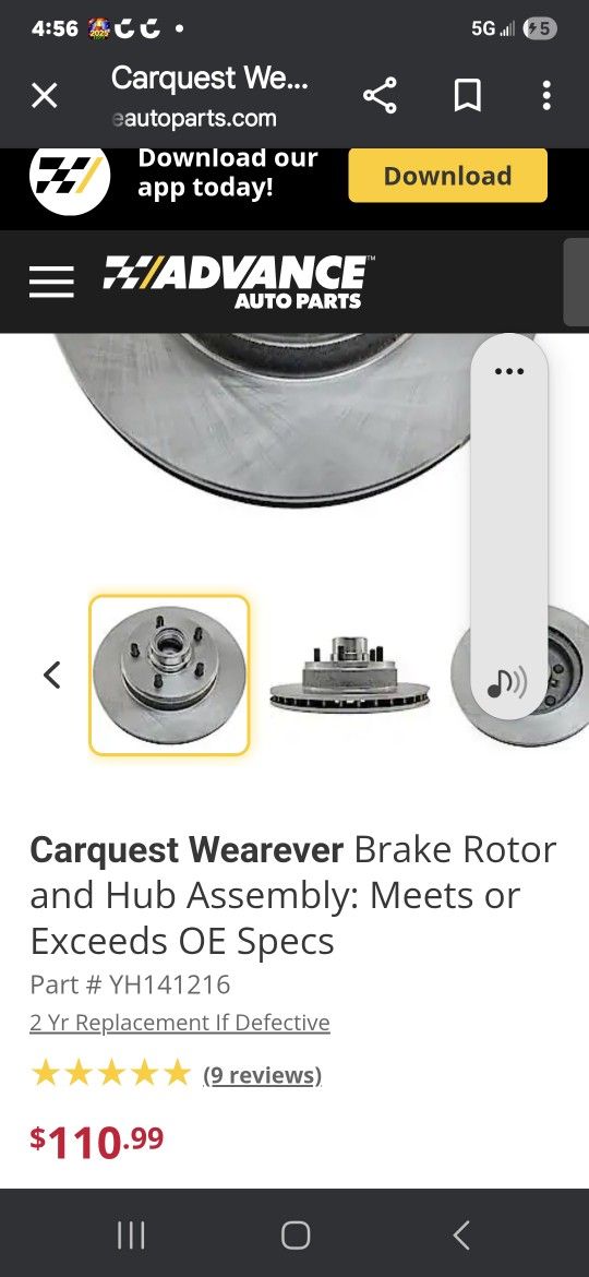 2001 Ford F150 Front Rotors And Pads