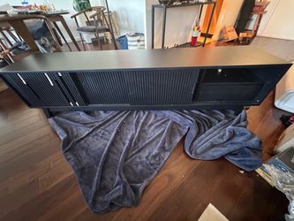 FREE! Wood TV stand/storage unit FREE!