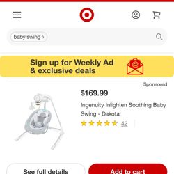 Ingenuity Baby Swing