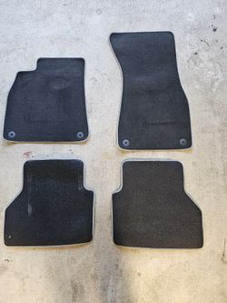 For 2019-2024 Audi A6 Carpeted Floor Mats