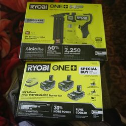 Robin 18g Brad Nailer + Starter Kit