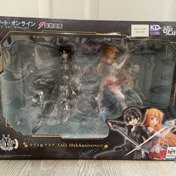 Sword Art Online 10th Anniversary Kirito Asuna 1/7 Figure by MegaHouse