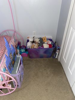 Toy Box With Toys