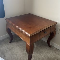 Sklar Peppler Side End Bedside Nightstand Tables W/ drawer 