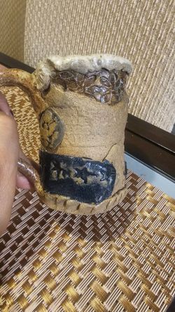 Handmade Primitive 3D Unique Mug
