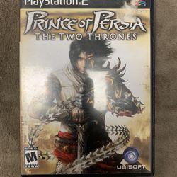 Prince Of Persia The Two Thrones Ps2 Game