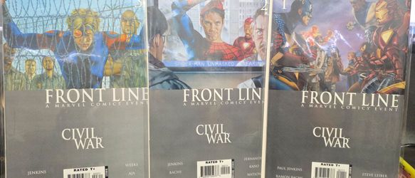 Marvel comics - Civil War: Front Line