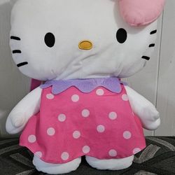 Hello Kitty Plush Backpack