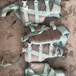 Bass pro Children’s life jackets. 