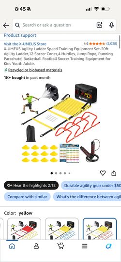 Agility equipment