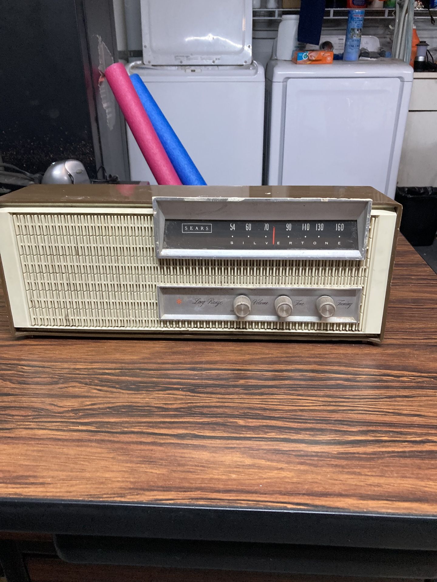 Vintage Silvertone Sears Am Radio