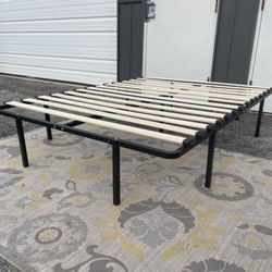 New In A Box Full Size Platform Bed Frame 