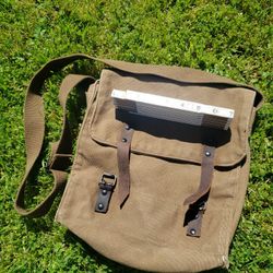 Rothco Brown Tactical Canvas Crossbody Messenger Bag