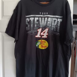Nascar Tony Stewart Bass Pro Shop Tshirt Size Xl 