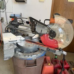 Ridgid 12” Miter Saw With Diablo Blade.  Make Me An Offer!!