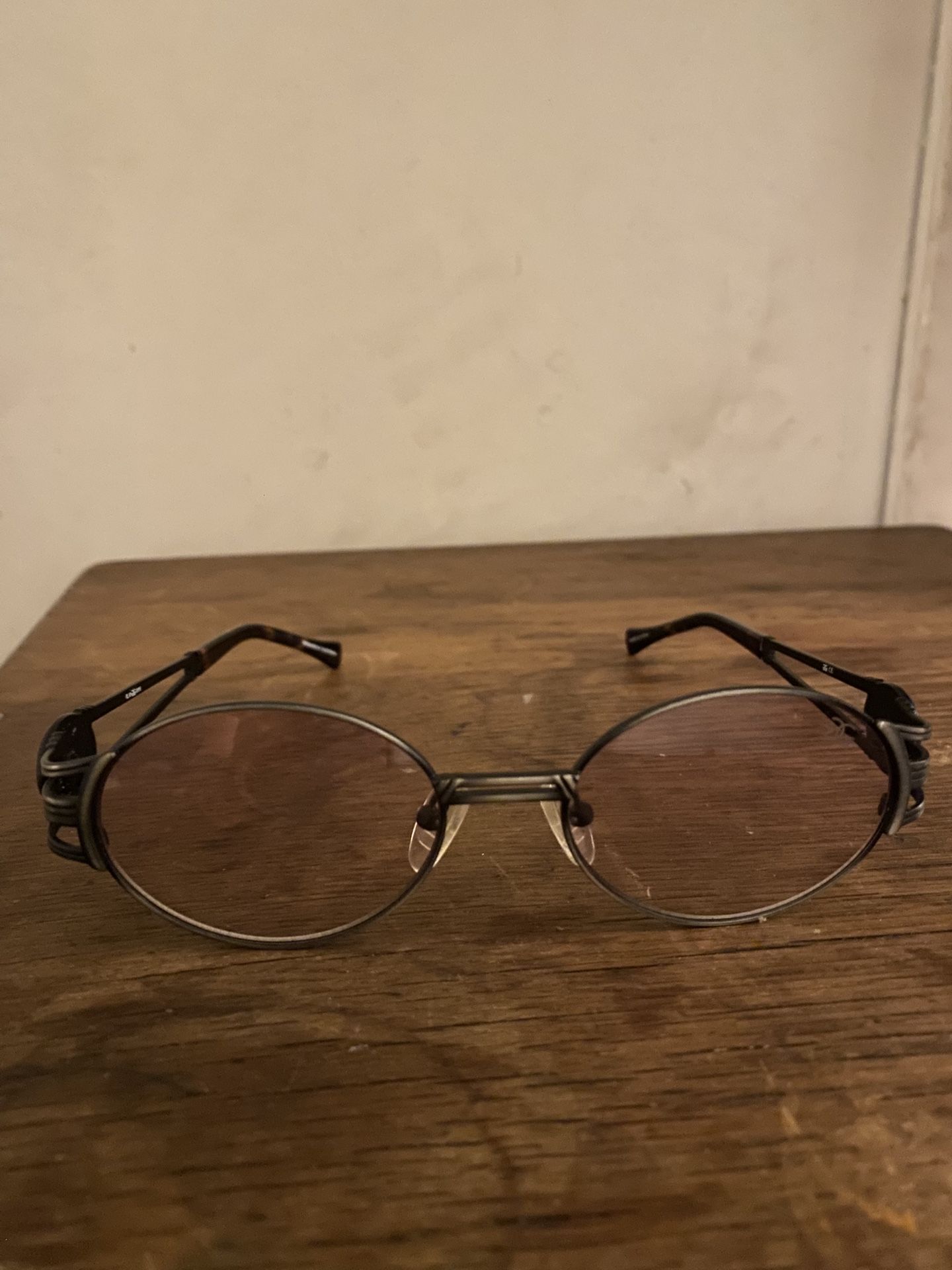 The Gold God's Oval Tinted Sunglasses