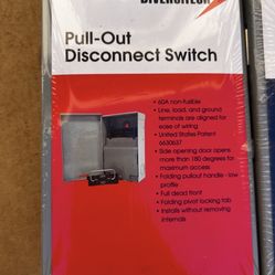 Electrical Disconnect Switch 