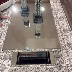 Glass table cash only