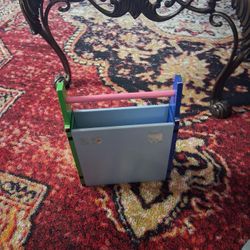 Coloring Book And Crayons Storage Bin