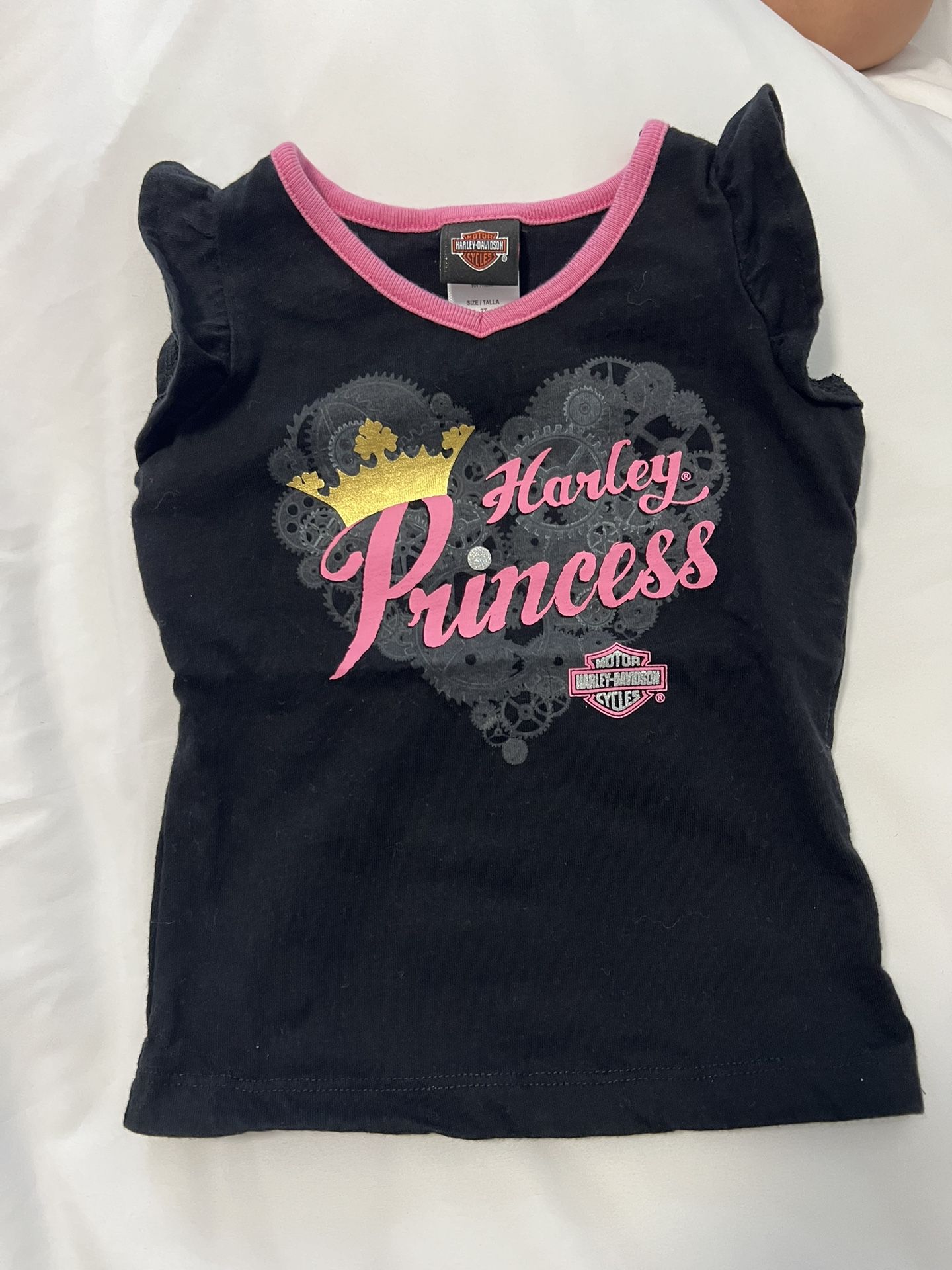 Hardley Davison girl top