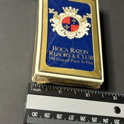 Vtg Boca Raton Resort & Club Gemaco Bridge Playing Cards SEALED NOS Souvenir FL