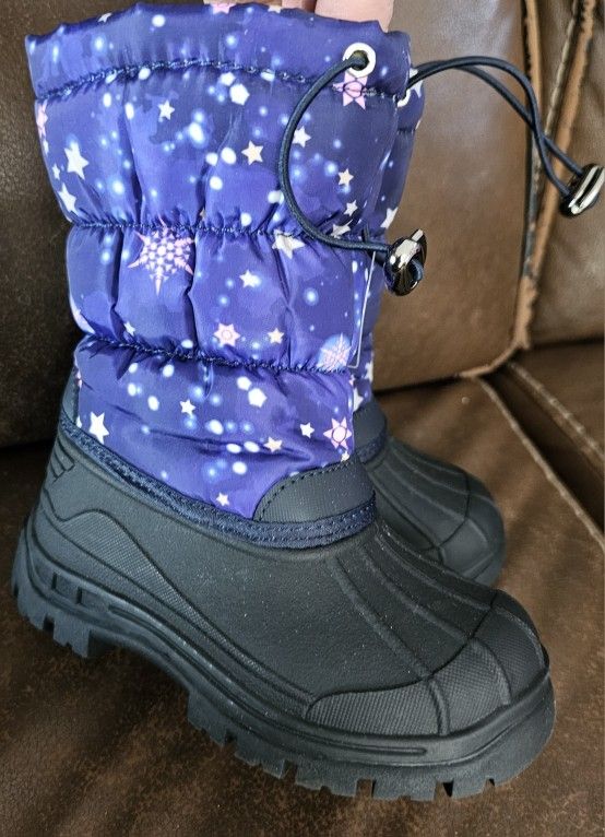 Toddler's Snow Boots Size 7 Girls